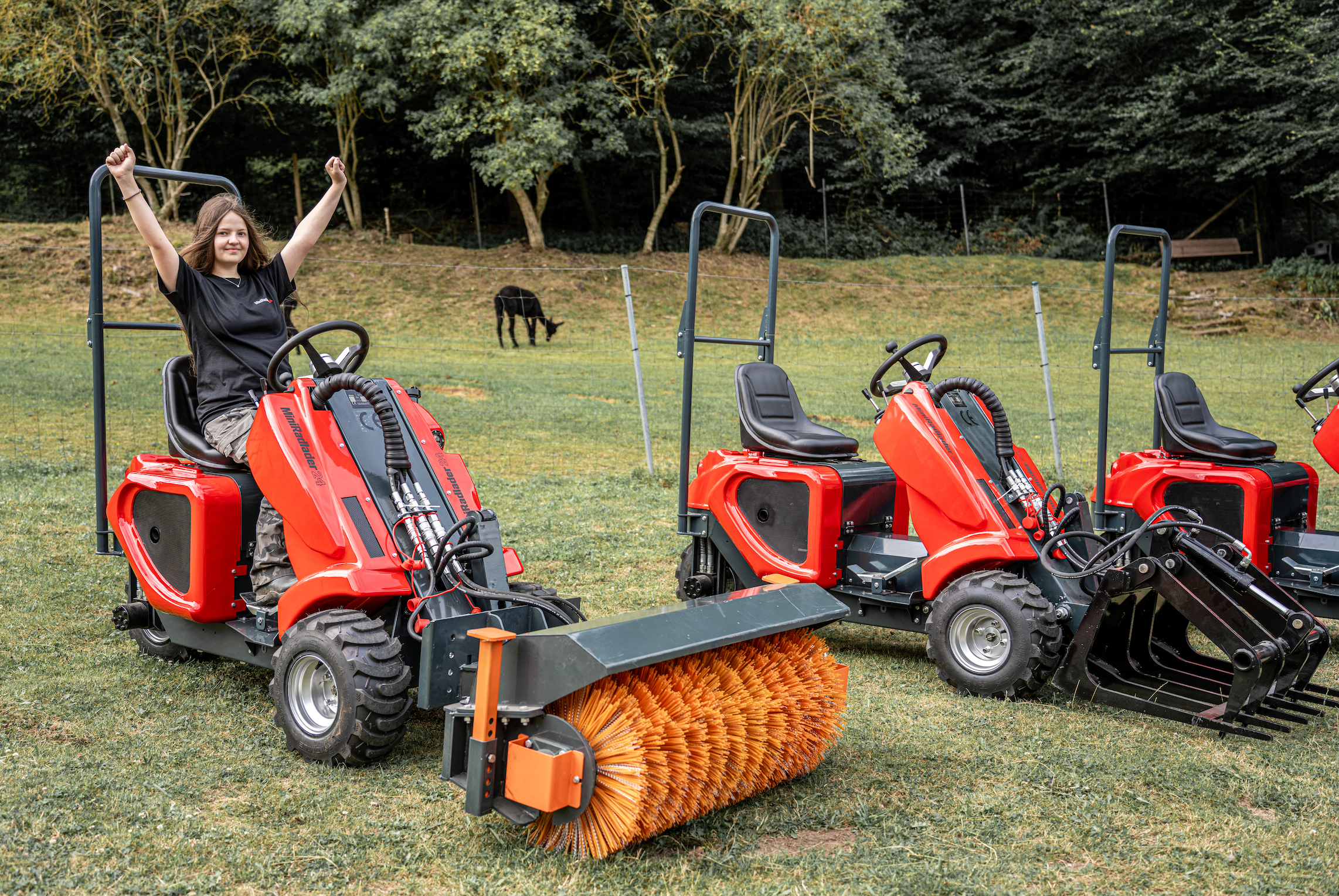 MiniRadlader 360 Diesel – Hoflader & Kompaktlader mit Schaufel