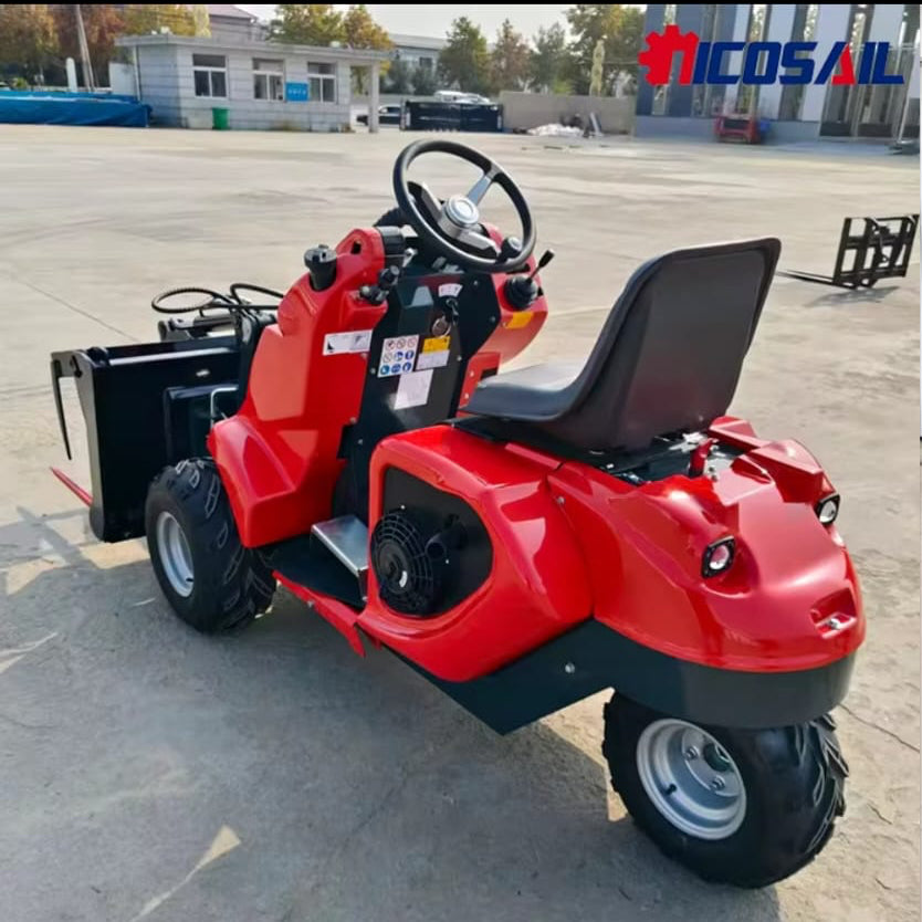 Mini-Radlader 803 – Hoflader & Kompaktlader mit 360° Wendigkeit | 23 PS, 400 kg Hubkraft